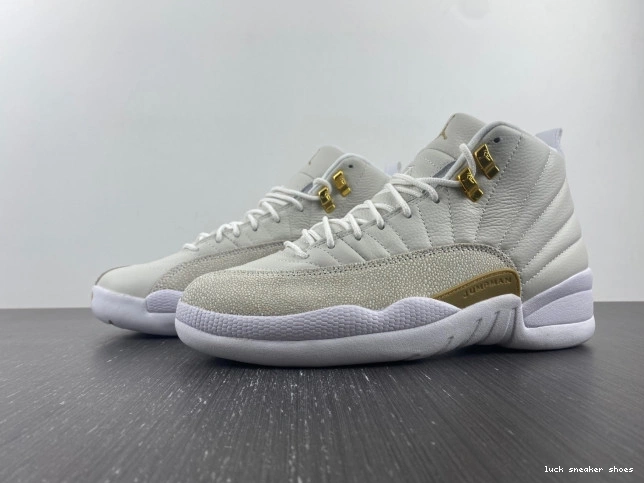 Cheap LUCY Retro Jordan White 12 OVO 873864-102 0813